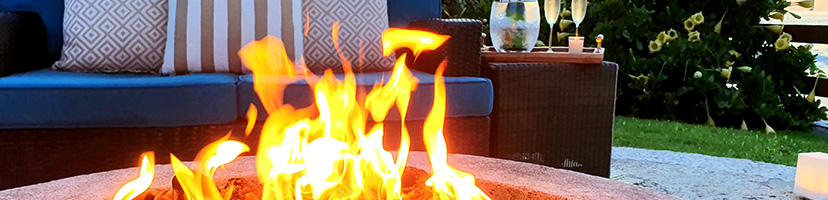 All fire pits mobile page banner image